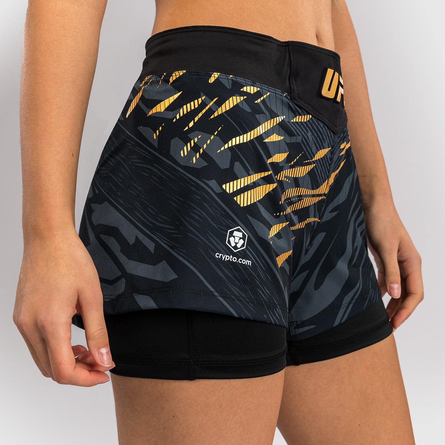 UFC Fusion by Venum Personalized Authentic Fight Night Fight Shorts voor Dames - Kampioen