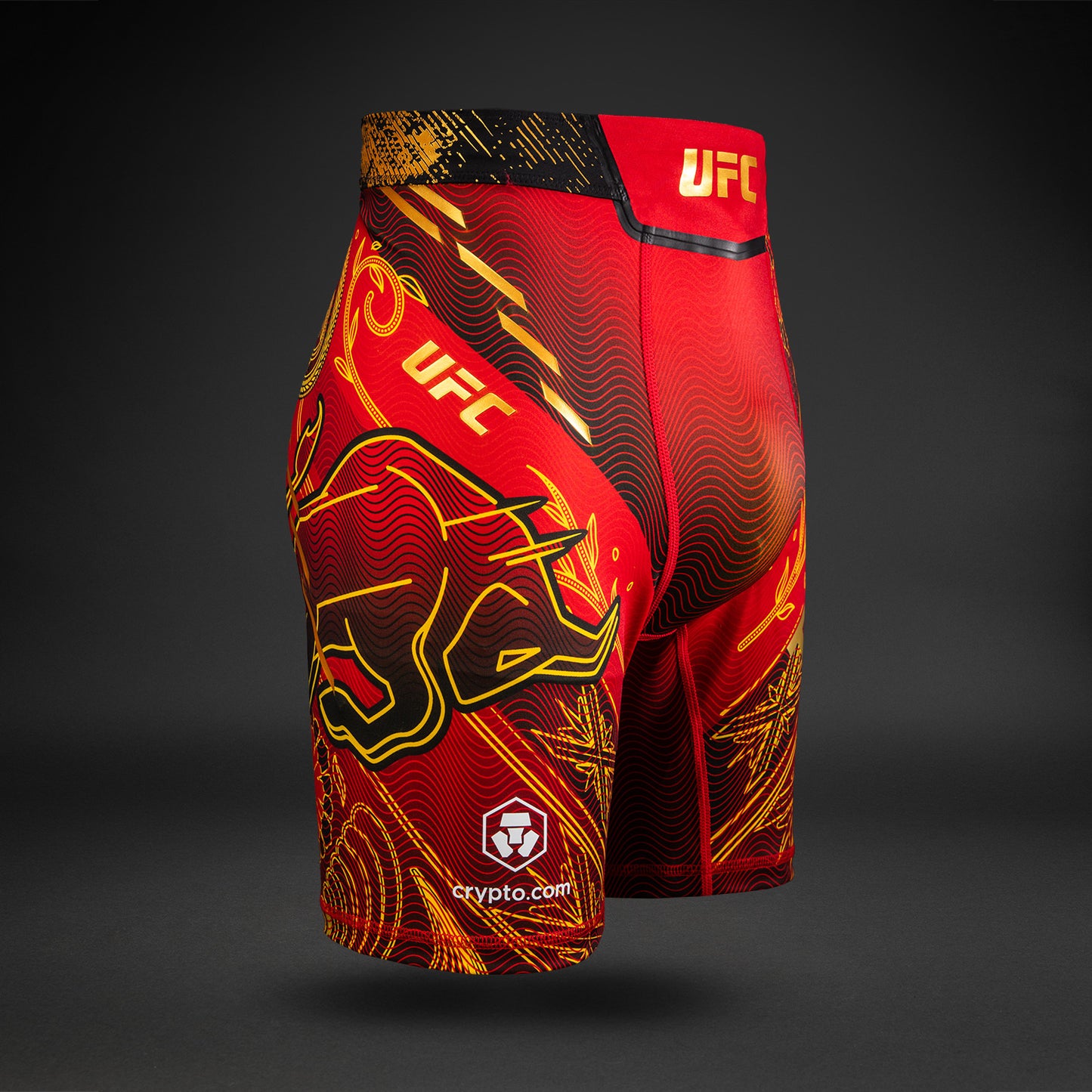 UFC Unrivaled by Venum Ilia Topuria Mannen Vale Tudo Short - Rood
