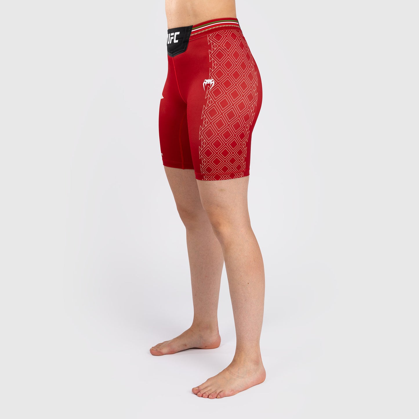 Noche UFC by Venum Authentic Fight Night Dames Vale Tudo Short - Long Fit - Rood