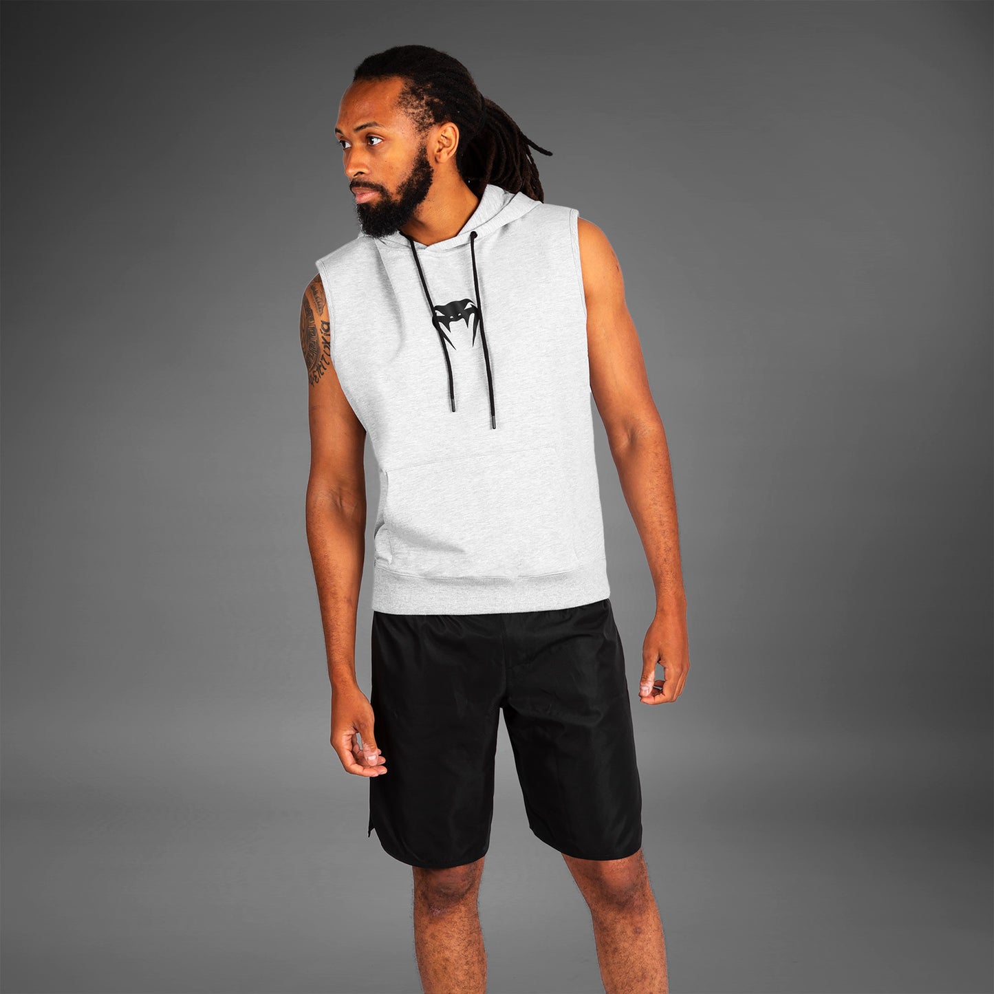 Venum Mouwloos Hoodie – Grijs