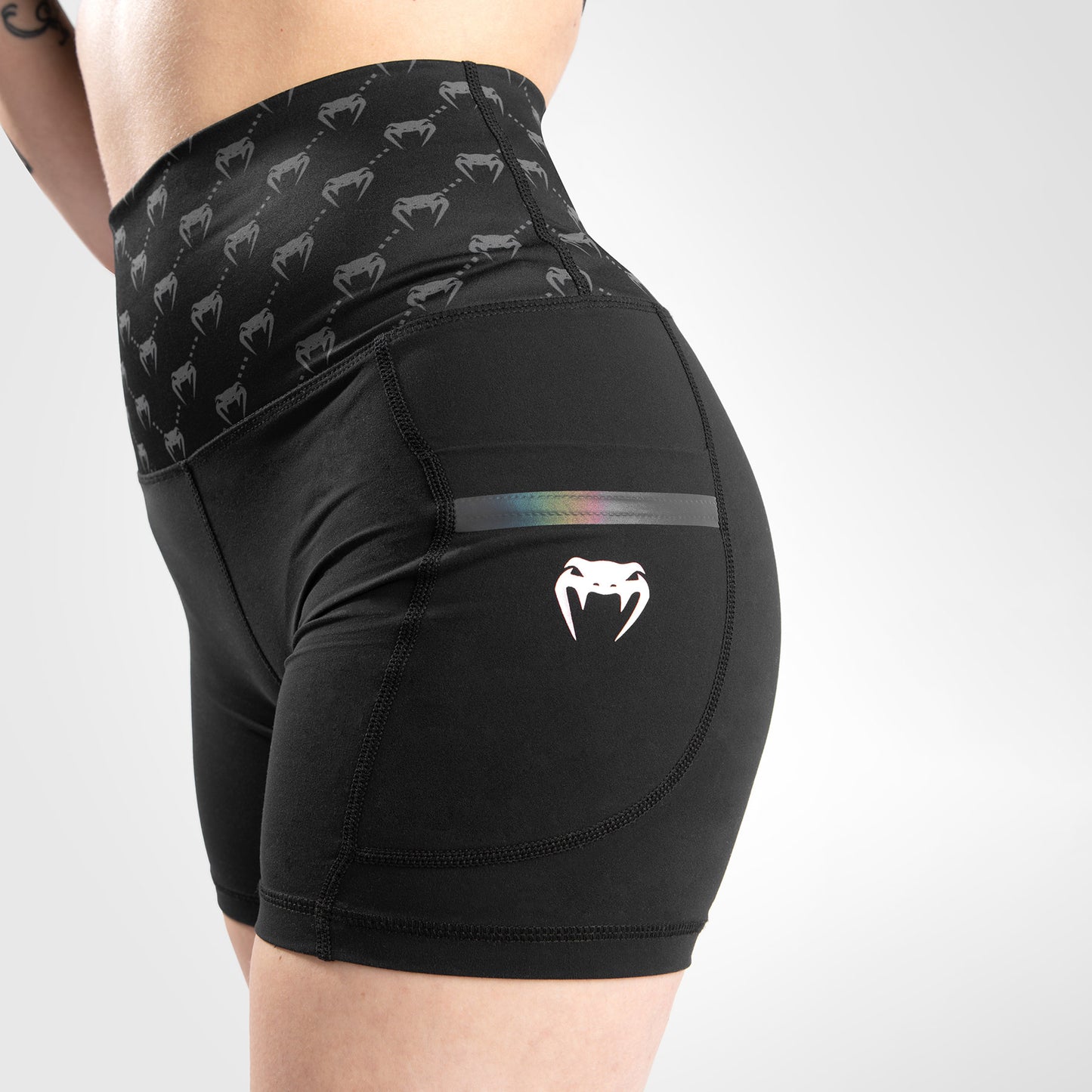 Venum Monogram Fietsbroek voor dames - Zwart/Roze Goud