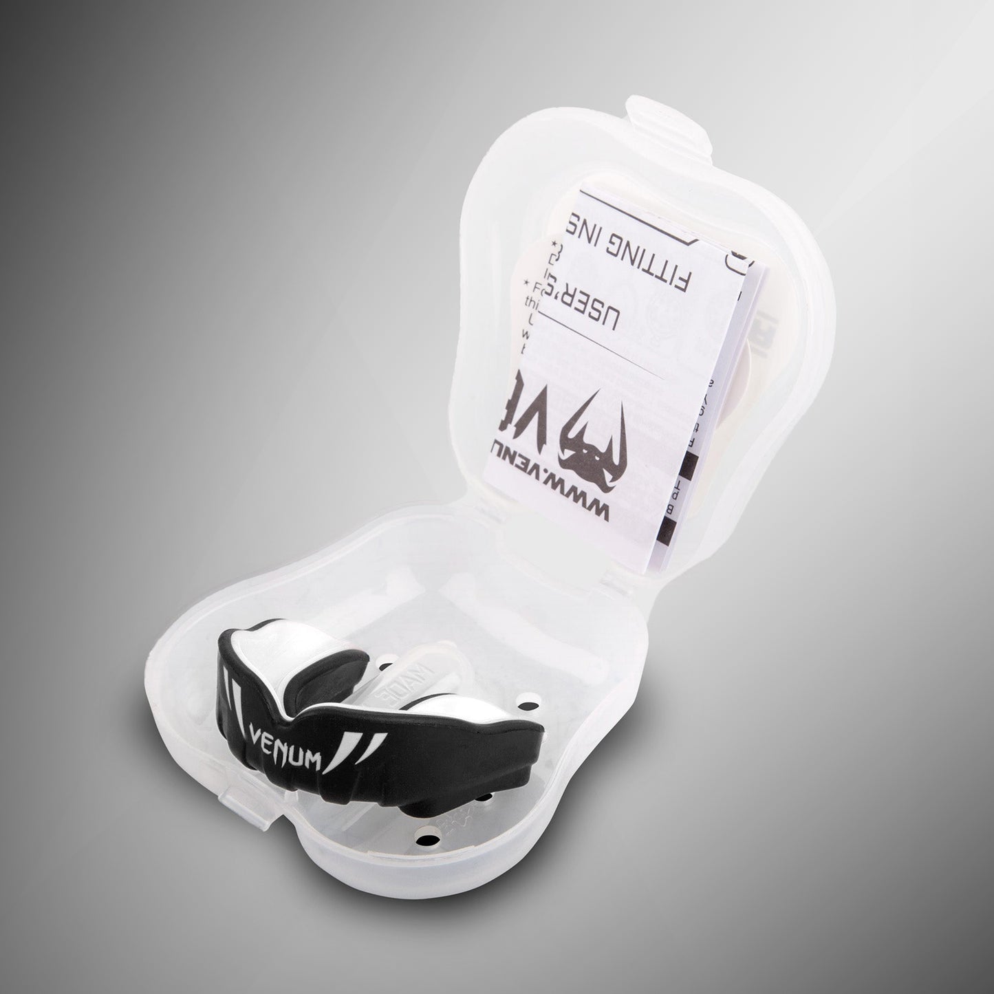 Venum Challenger Kids Mondbeschermer - Zwart/Wit