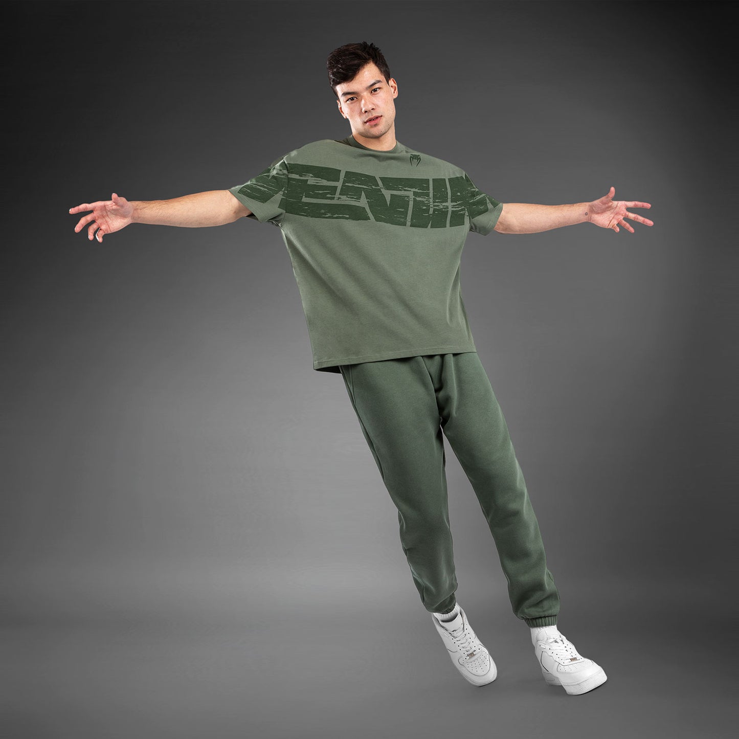 Venum Connect XL T-shirt - Groen