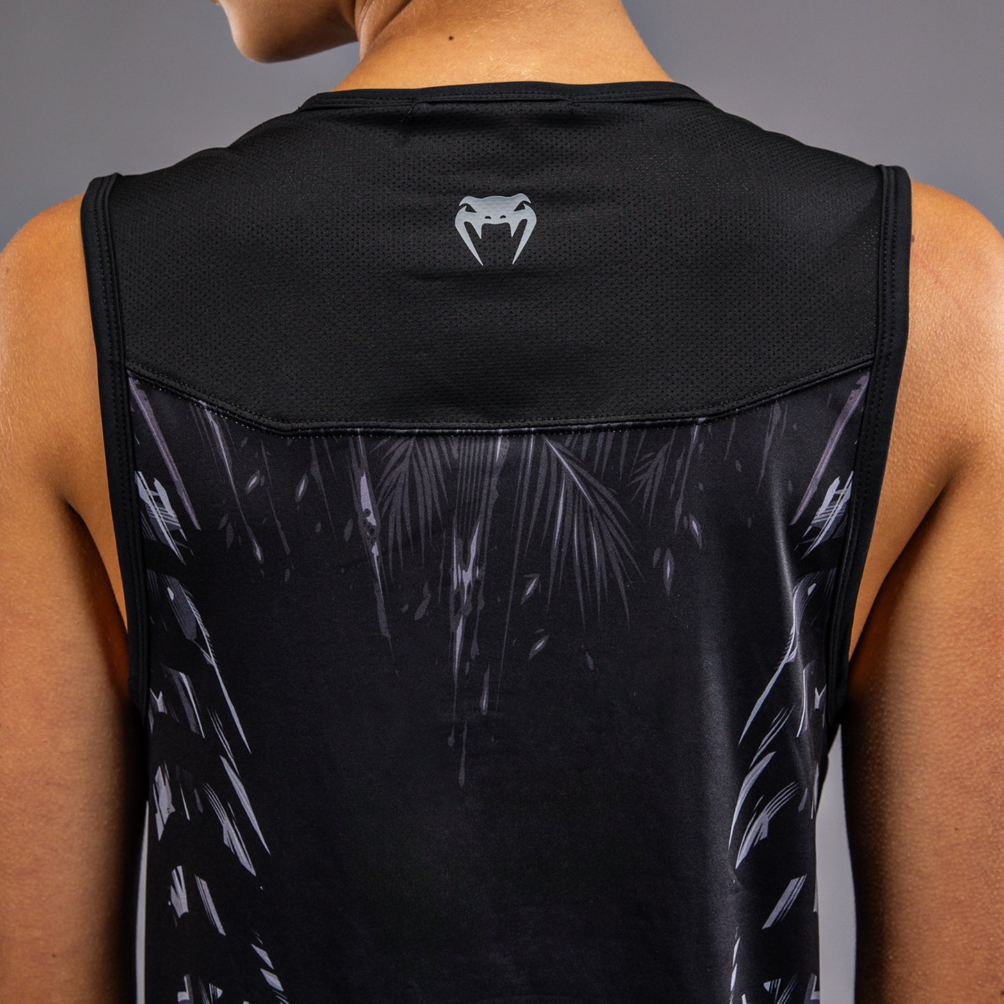 Venum Tiger Top Dames - Zwart / Zilver