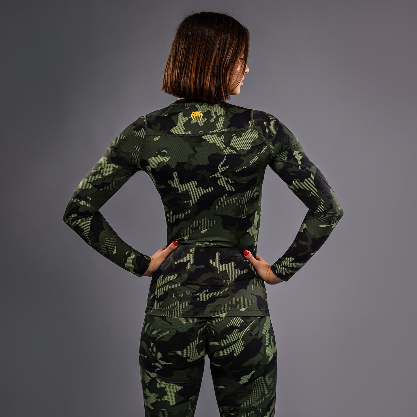 Venum x Sophia Rose Dames Lange Mouwen Rashguard - Forest Camo