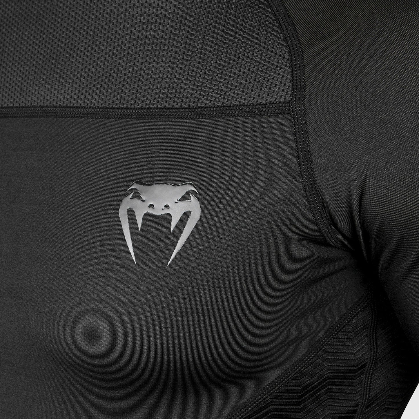 Venum G-Fit Rashguard - korte mouwen - zwart
