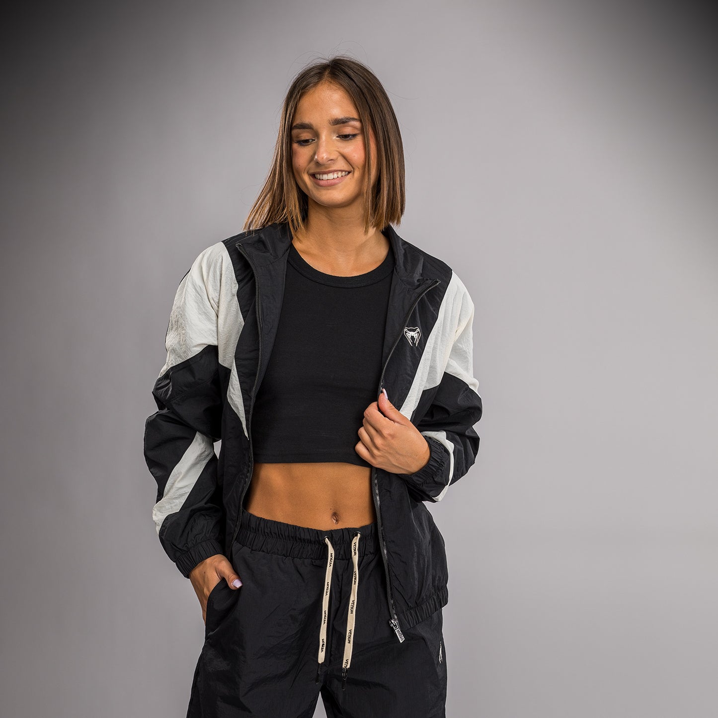 Venum Vectra Dames Trainingsjack - Zwart/Wit