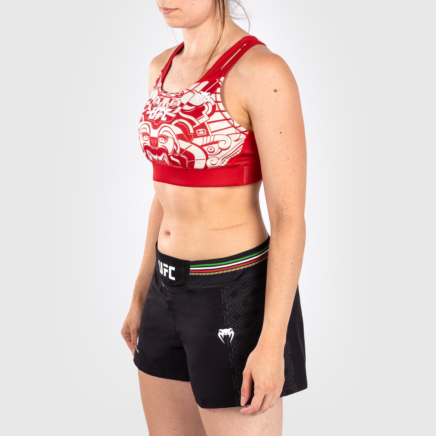 Noche UFC by Venum Authentic Fight Night Sportbeha voor dames - Rood