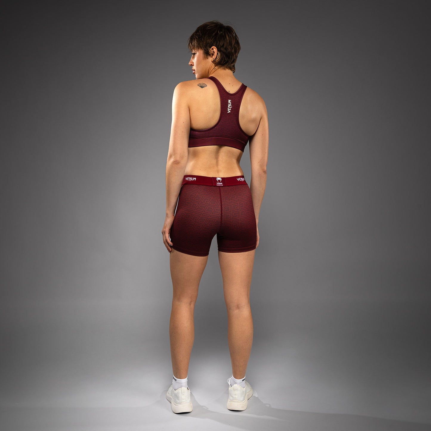 Venum x Ares Dames Vale Tudo Shorts - Bordeaux