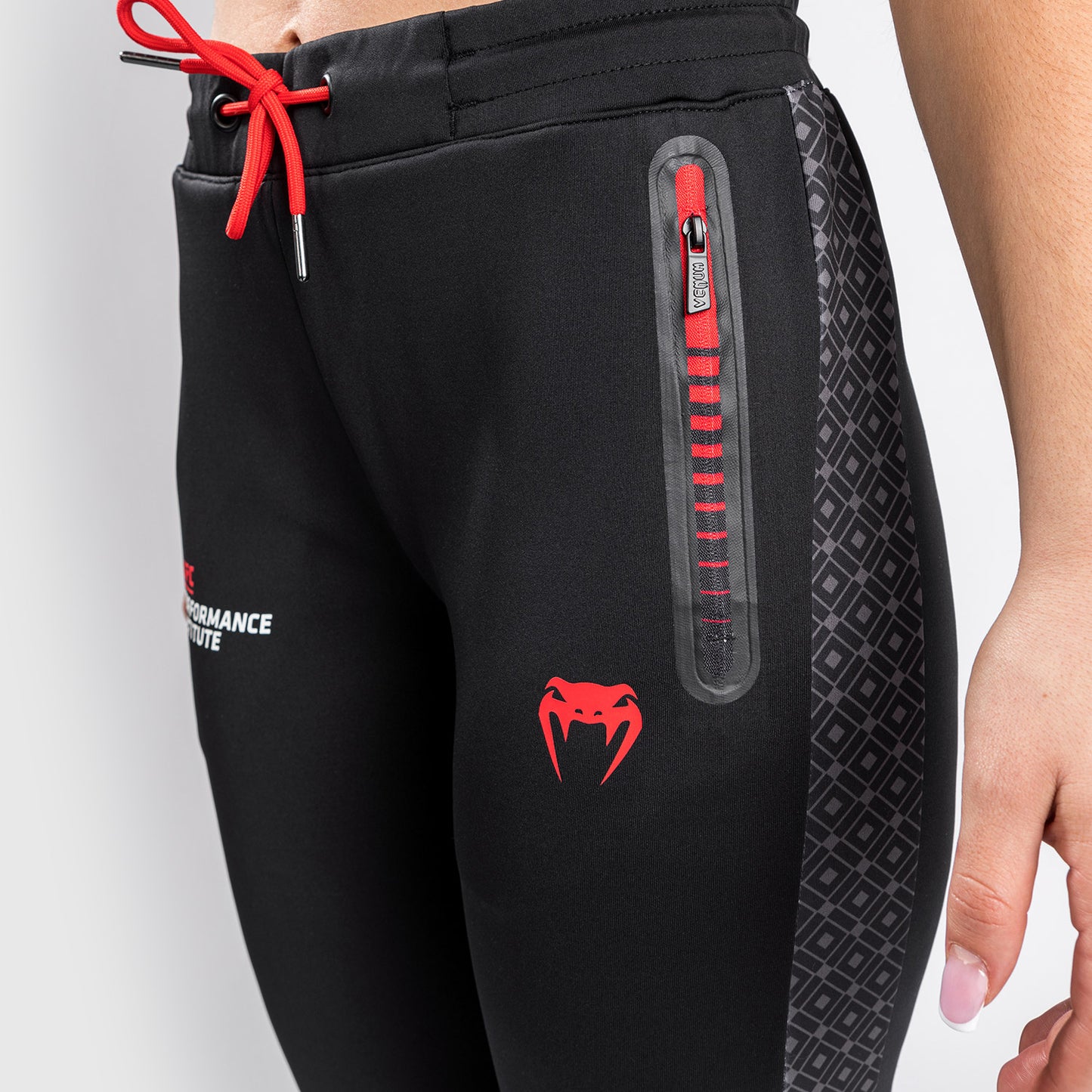 Venum UFC Performance Institute Sweatpants - Voor Dames - Zwart/Rood