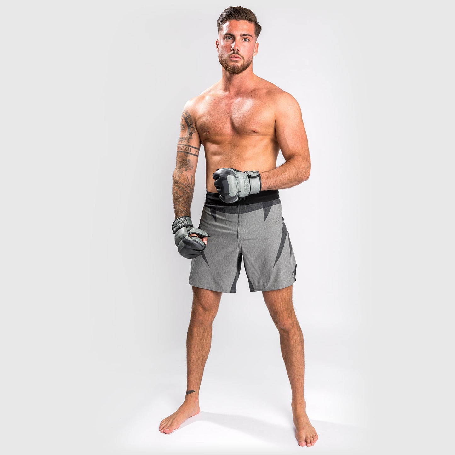 Venum Stone Vechtshorts - Mineraalgroen