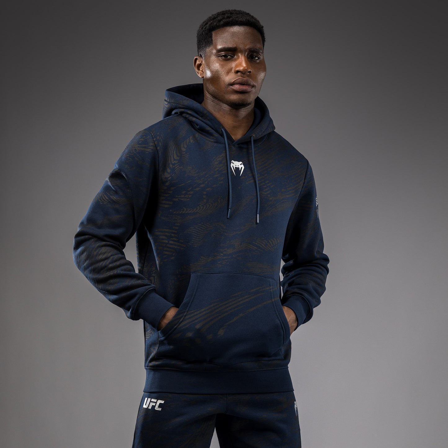 UFC Fusion by Venum Fight Week Hoodie voor Heren - Oceaanblauw