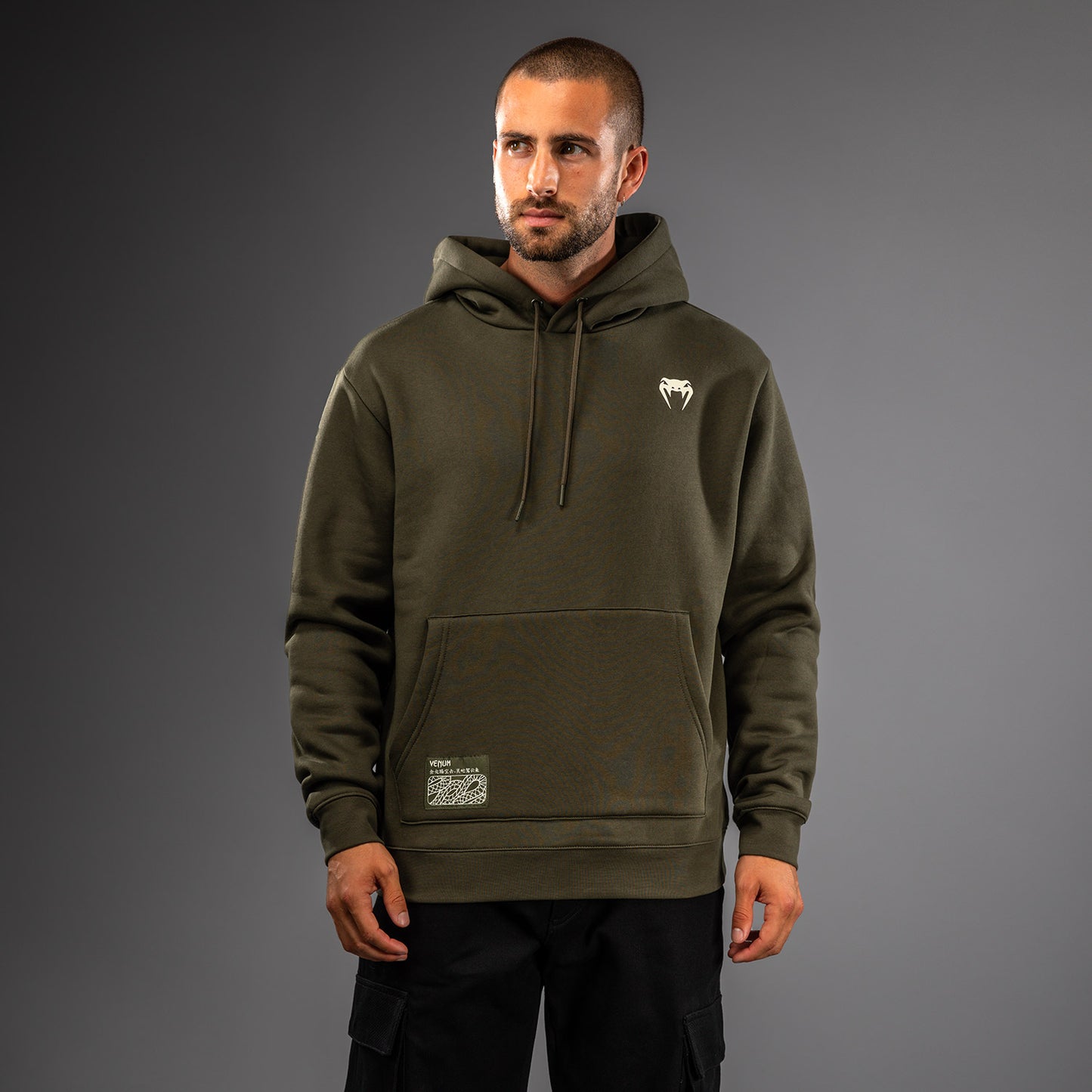 Venum Serpenti Hoodie – Khaki/Bronze/Ivoor