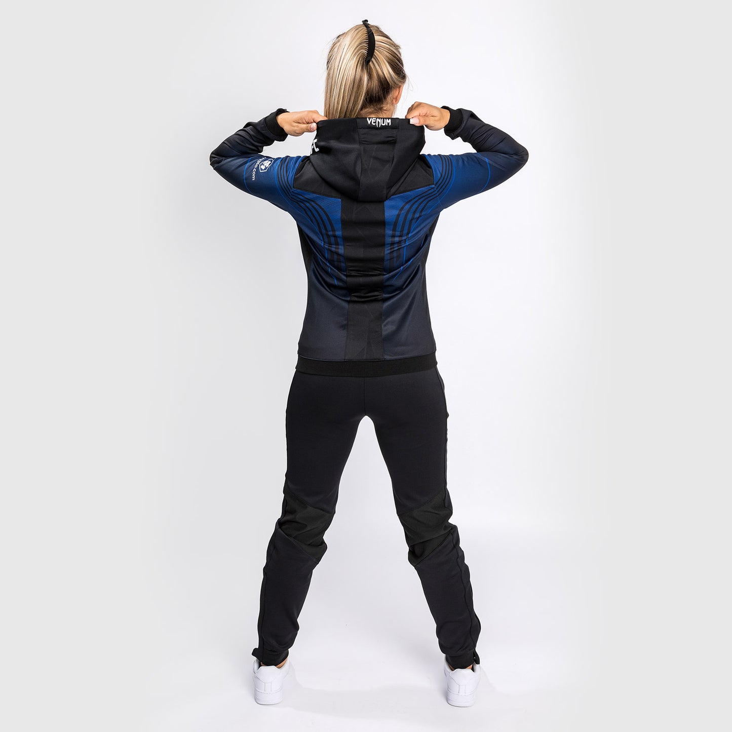 UFC Venum Authentic Fight Night 2.0 Walkout-hoodie voor dames - Midnight Edition
