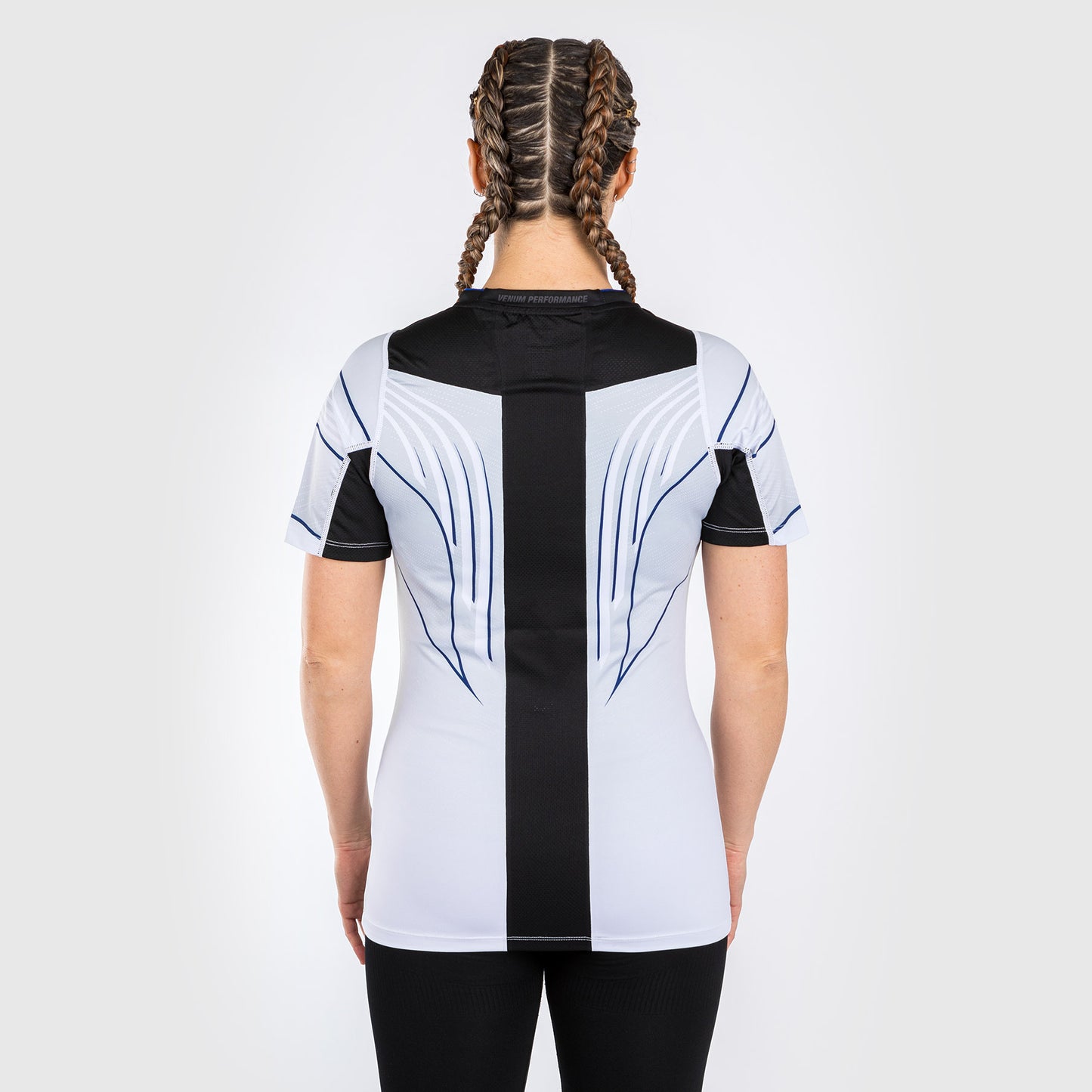 UFC Venum Gepersonaliseerde Authentic Fight Night 2.0 Kit by Venum Dames Walkout Jersey - Midnight Edition - Ice