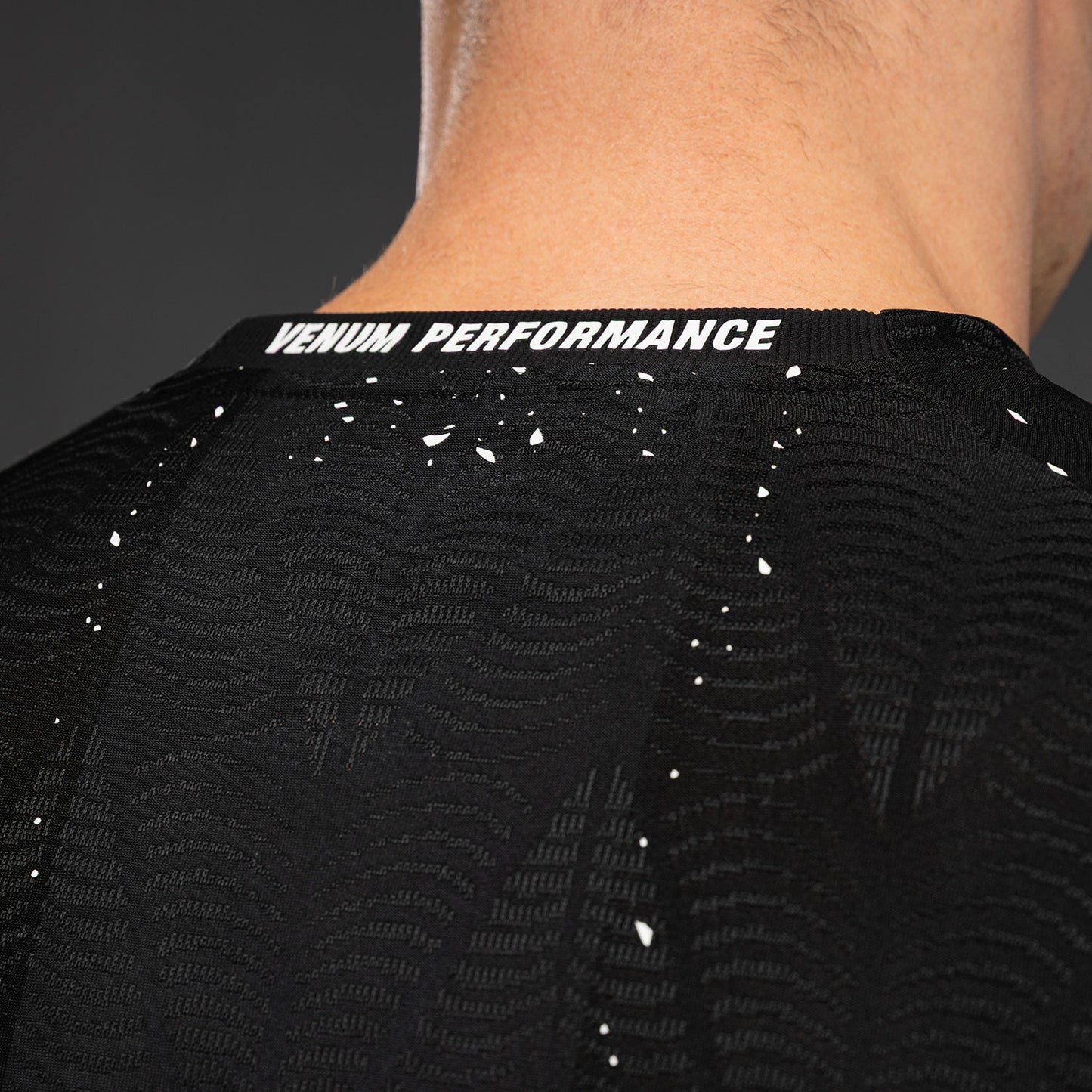 UFC Zenith by Venum Authentic Fight Night Officieel Walkout-shirt Heren Personalized - Zwart