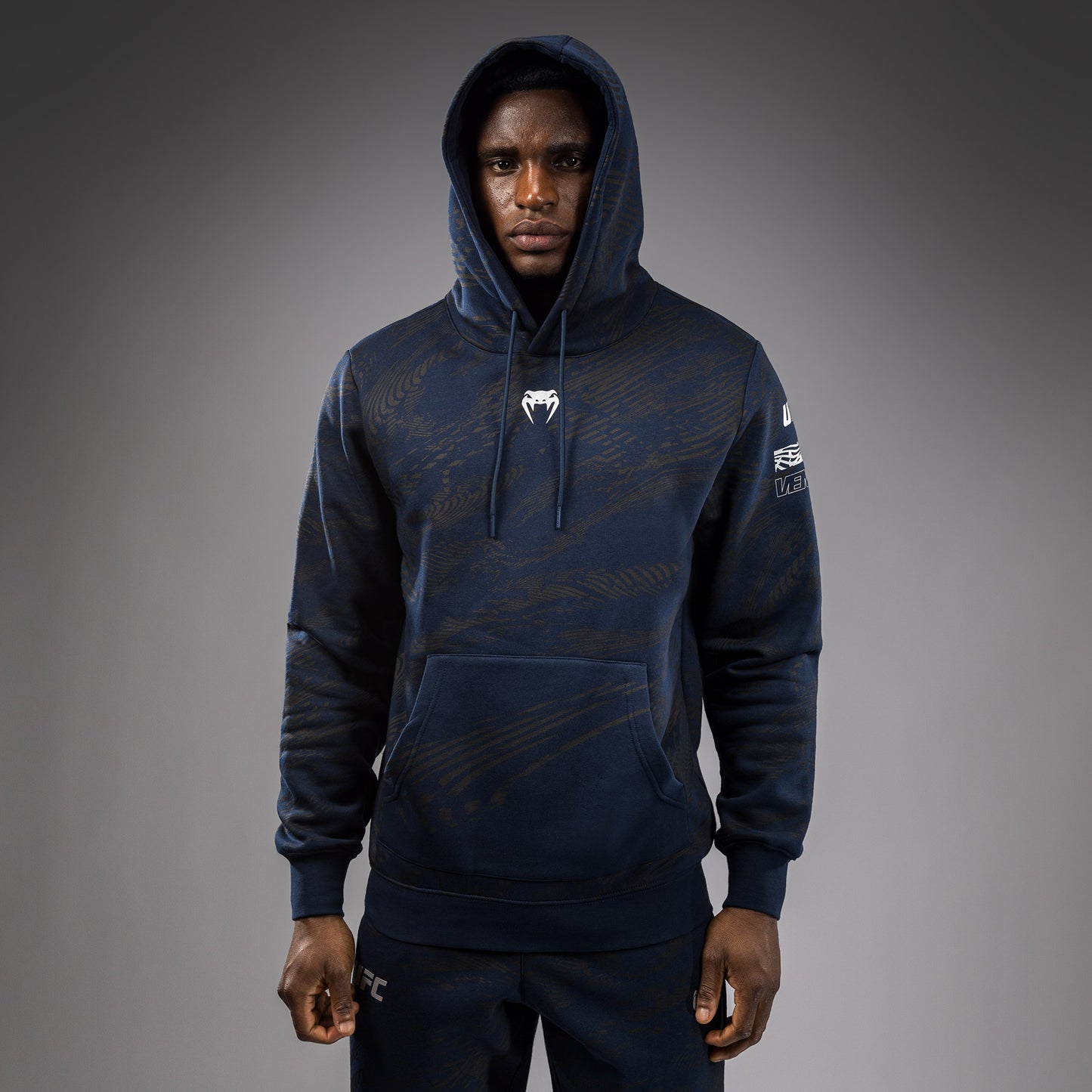 UFC Fusion by Venum Fight Week Hoodie voor Heren - Oceaanblauw