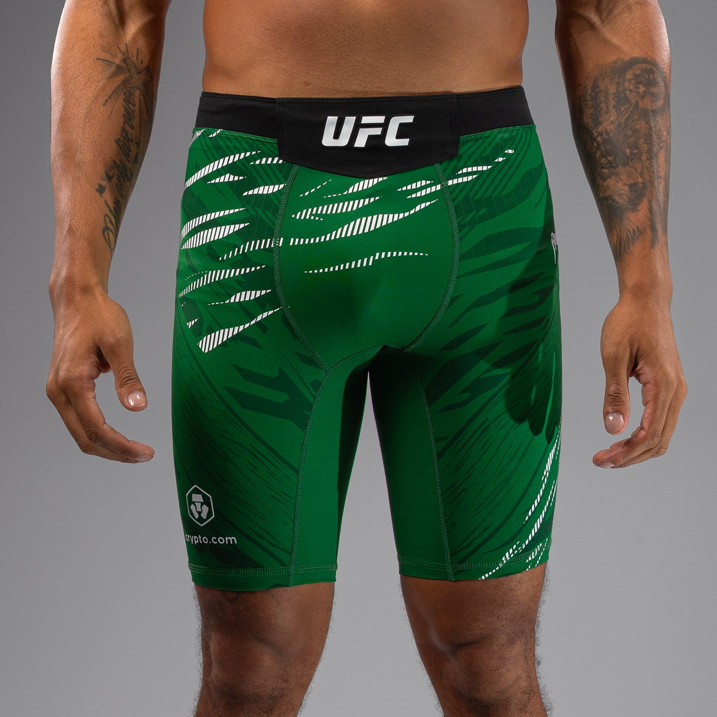UFC Fusion by Venum Personalized Authentic Fight Night Vale Tudo Shorts voor Heren - Groen