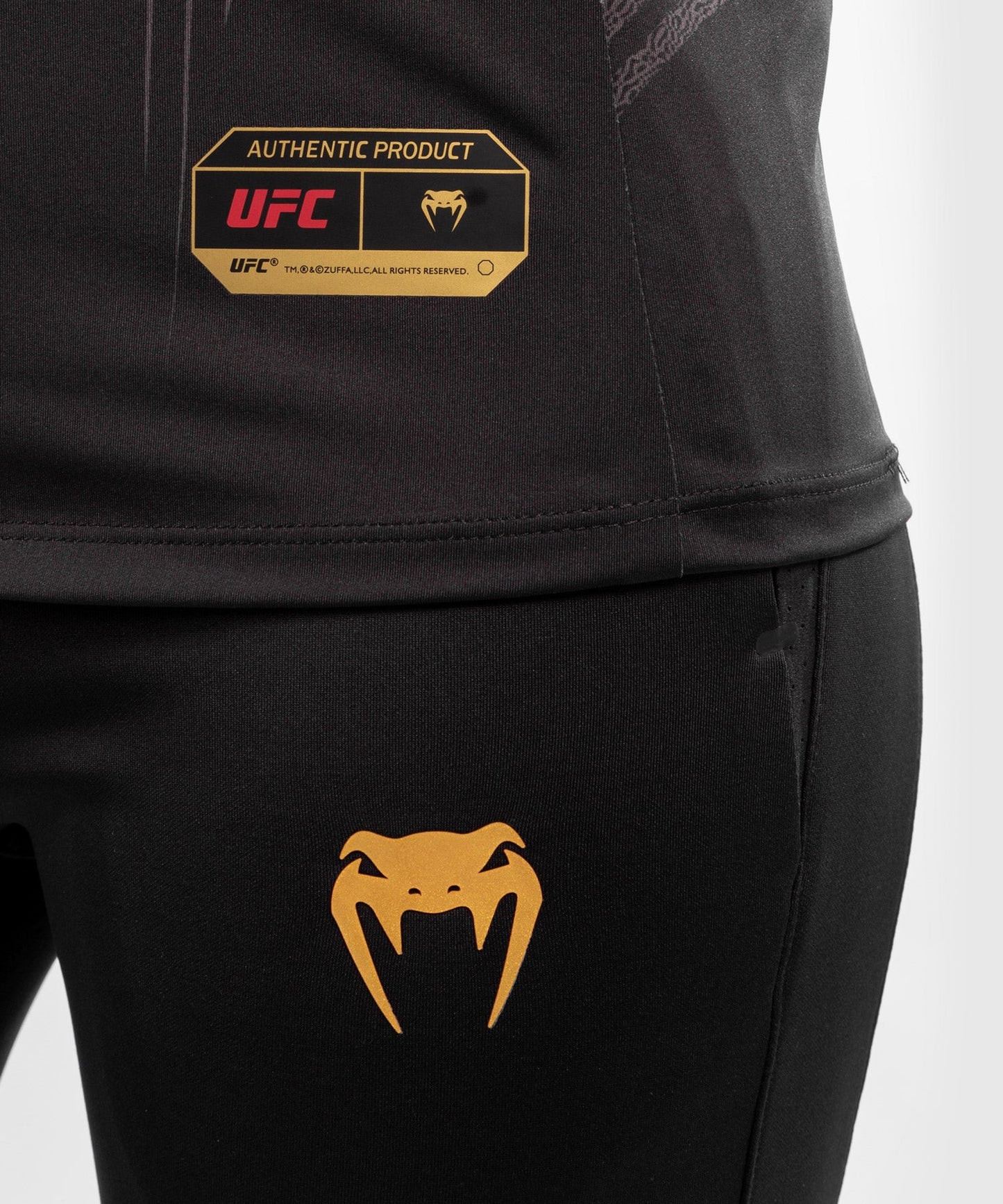 UFC Venum Fighters Authentic Fight Night Walkout Damesshirt - Champion