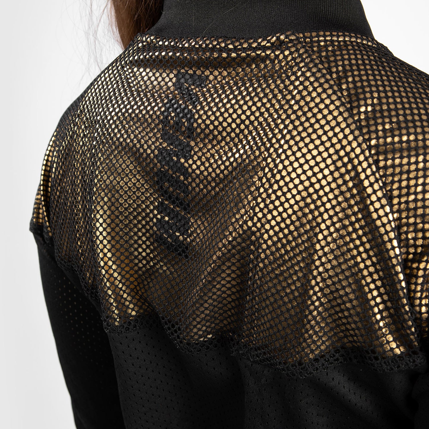 Venum Lightning Mesh Jas - Voor dames - Zwart/Goud