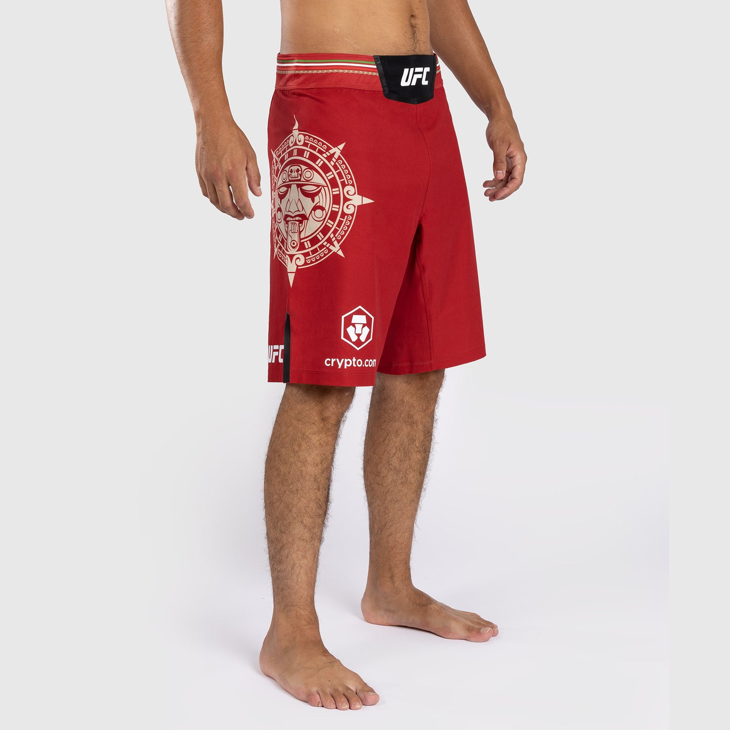 Noche UFC by Venum Authentic Fight Night Heren Fight Short - Long Fit - Rood