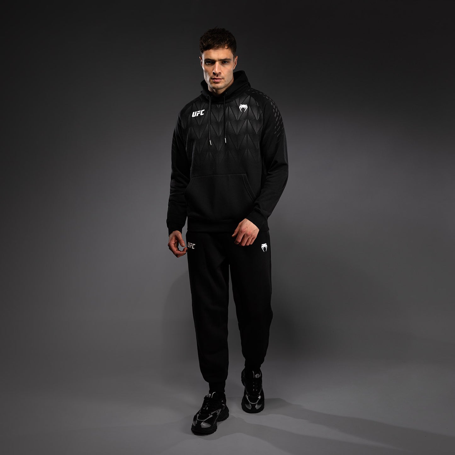 UFC Zenith by Venum Replica Zip Hoodie Heren - Zwart