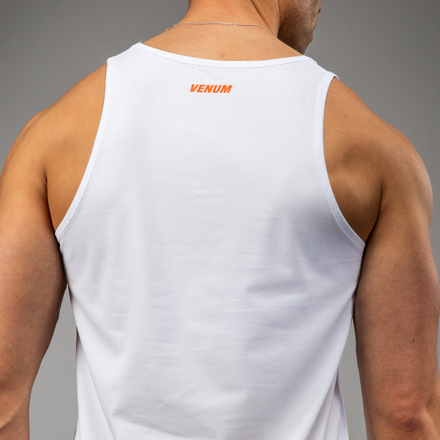Venum Echo Tanktop - Wit/Oranje Zonsopgang