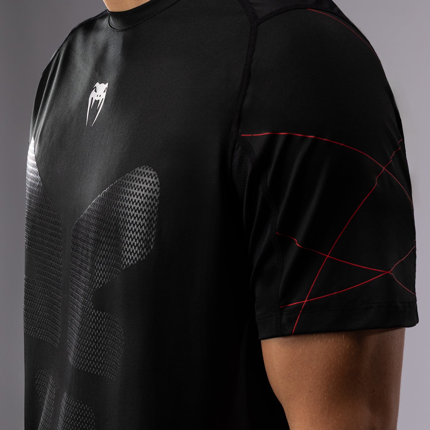 Venum Tactical XT Dry Tech T-shirt - Zwart/Vuurrood
