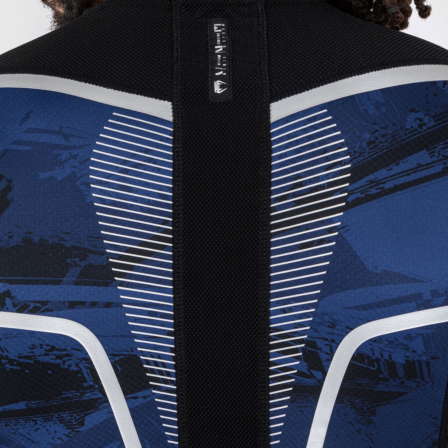 Venum Electron 3.0 Rashguard lange mouw - Marine