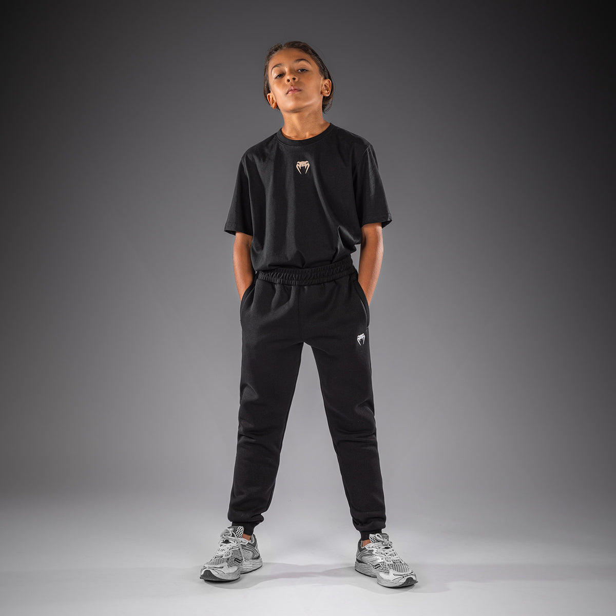 Venum Attack Fleece & Weave Joggingbroek voor kinderen - Zwart