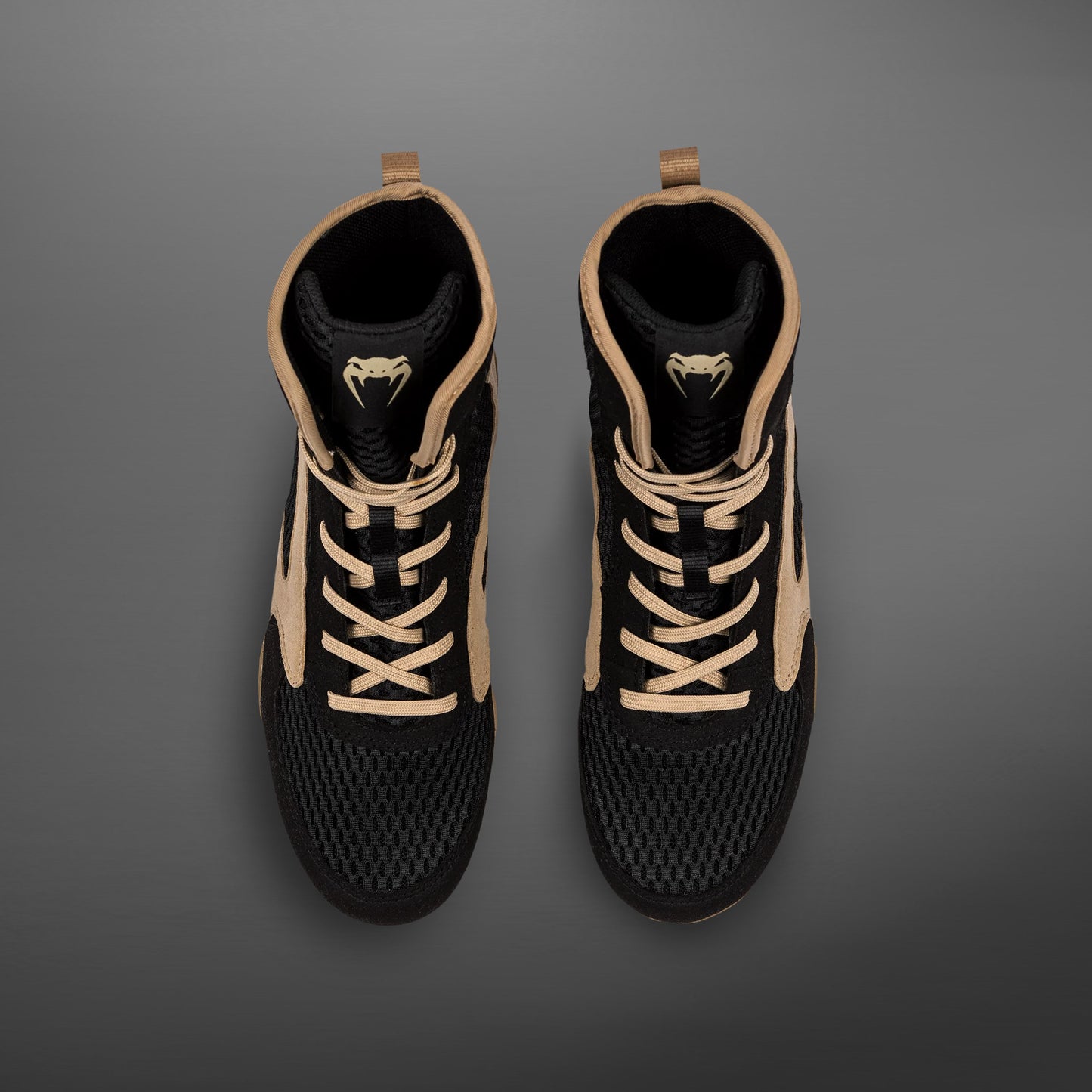 Venum Contender Boksschoenen - Zwart/Zand