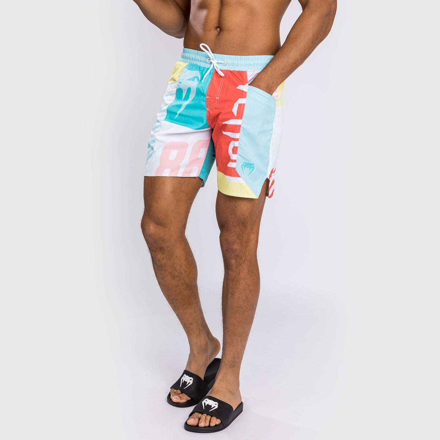Venum Summer 88 Boardshort - Clearwater Blue/Flame Red
