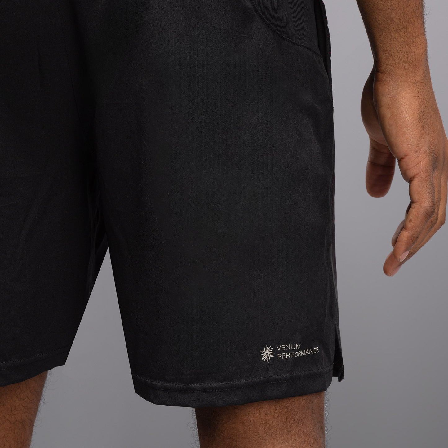Venum G-Fit Air Trainingsbroek Heren - Diepzwart / Vuurrood