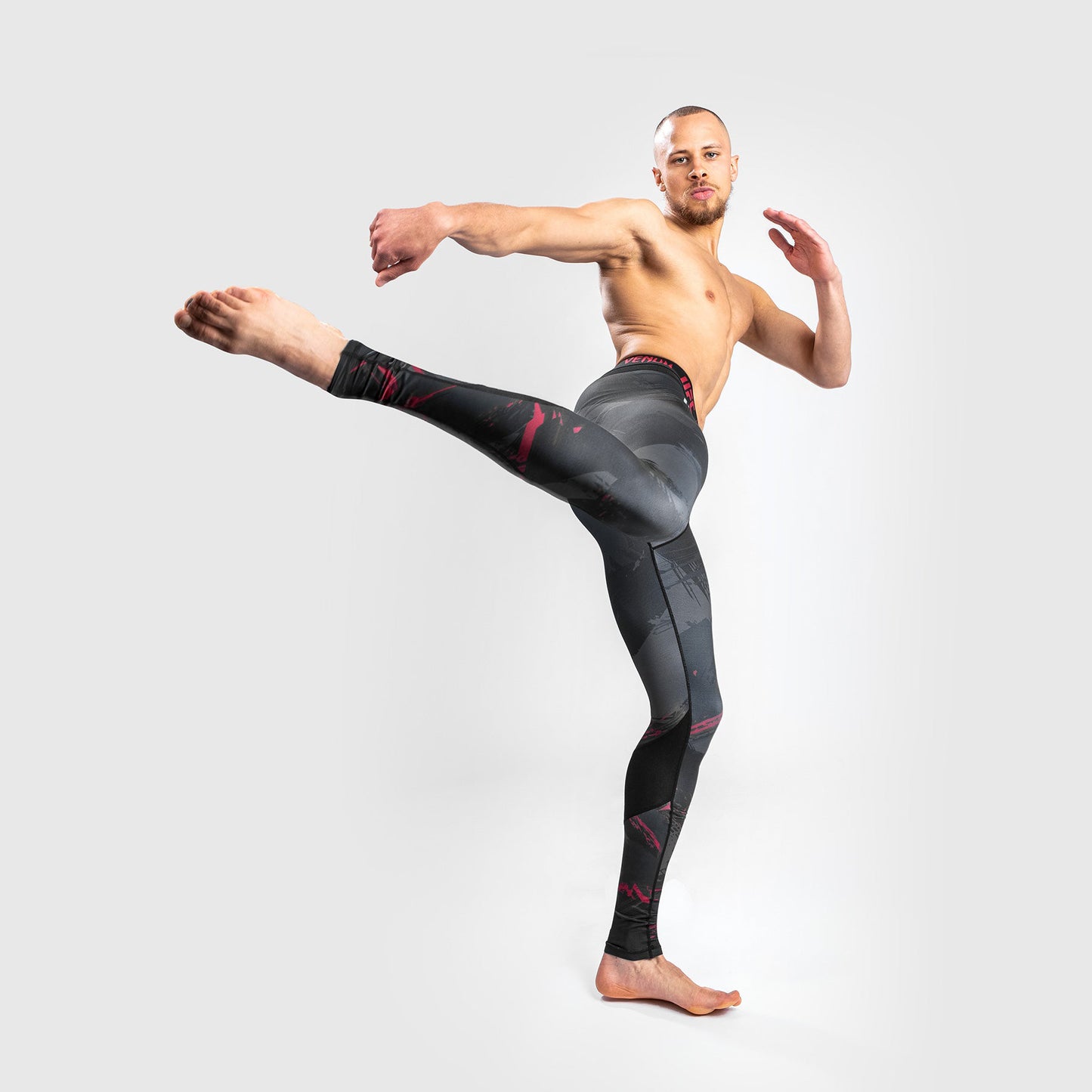 UFC Venum Authentic Fight Week 2.0 Compressiebroek - Zwart