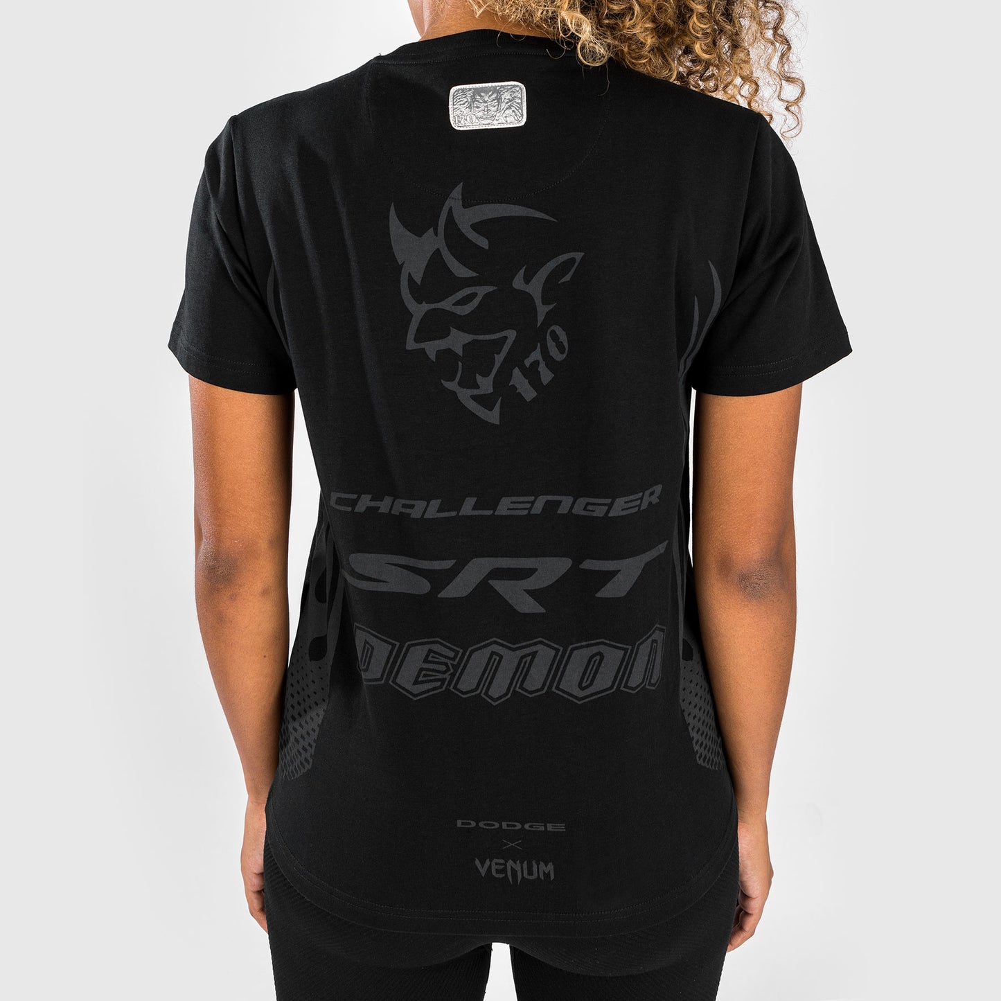 Venum x Dodge Demon 170 Dames t-shirt - Zwart