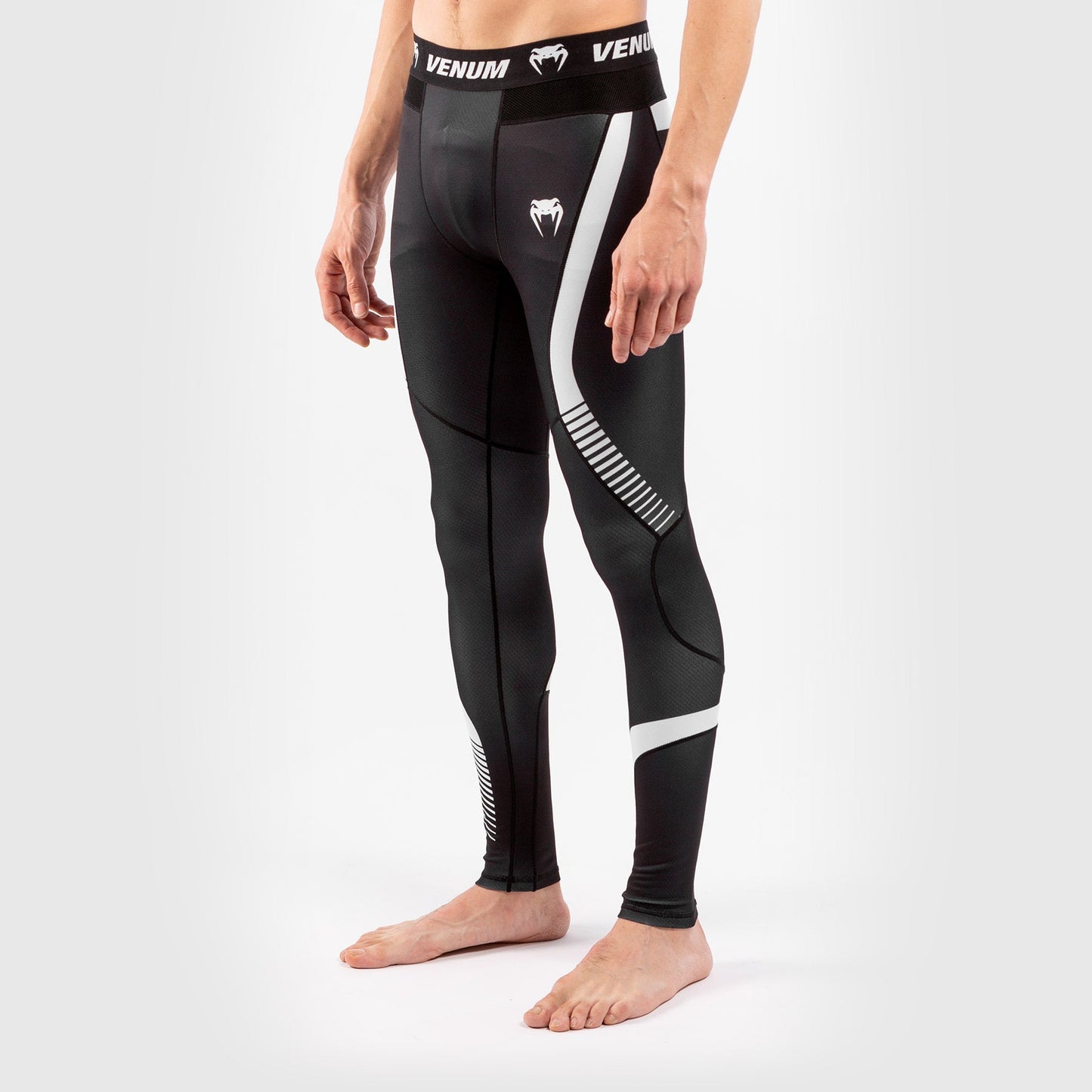 Venum No Gi 3.0 compressie-broek - Zwart/Wit