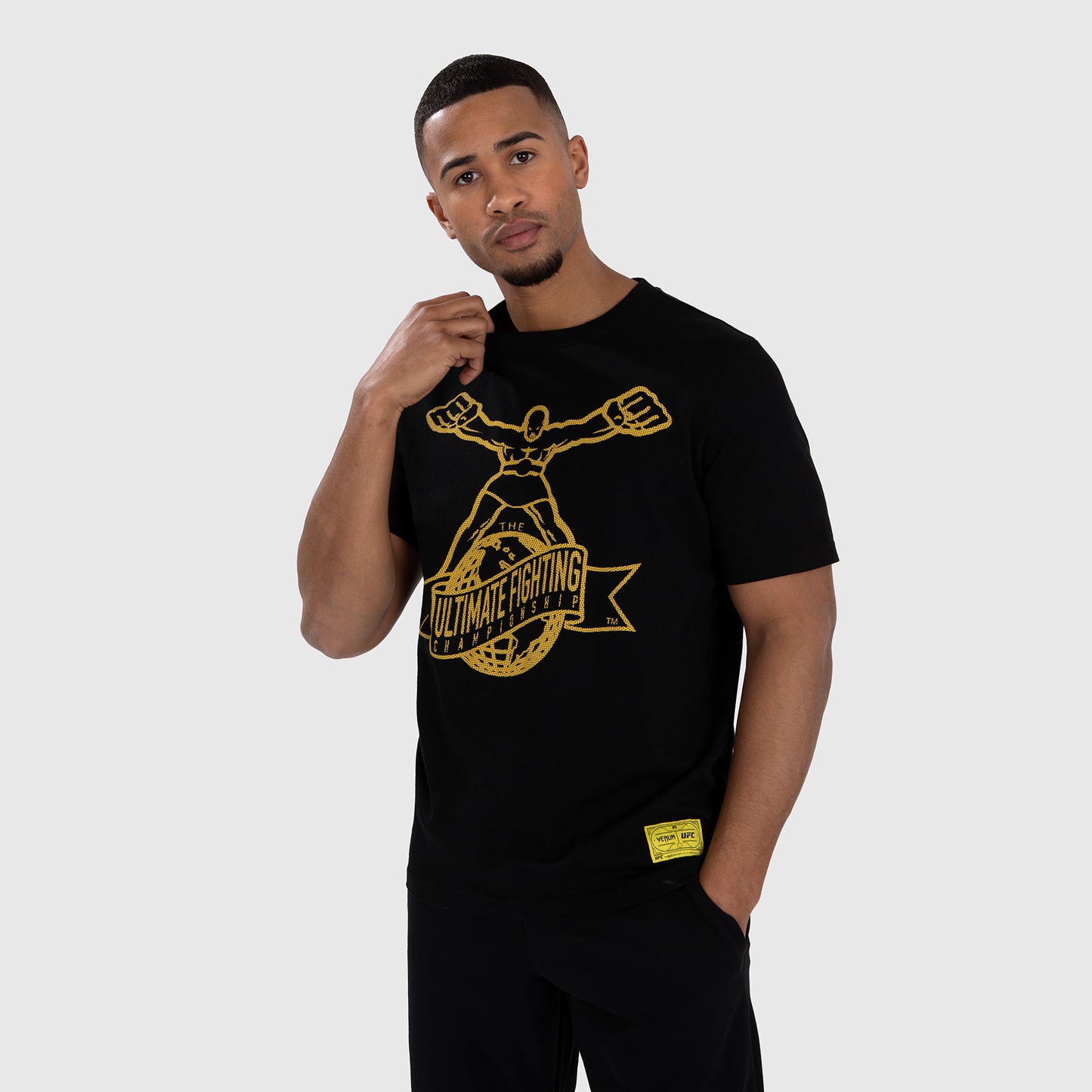 UFC by Venum Ulti-Man T-shirt - Zwart/Geel