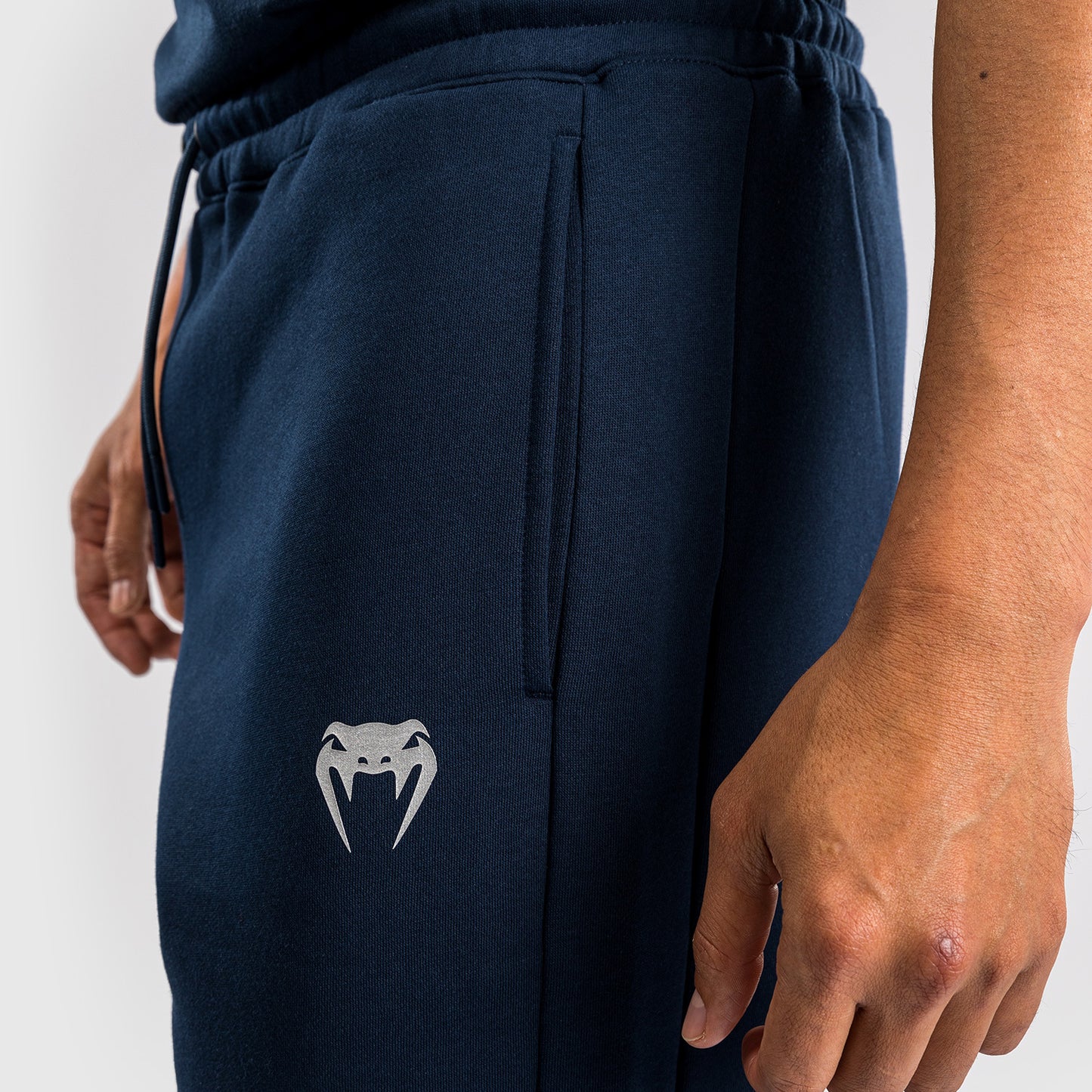 UFC Fusion by Venum Fight Week Katoenen Broek voor Heren - Solid Oceaanblauw