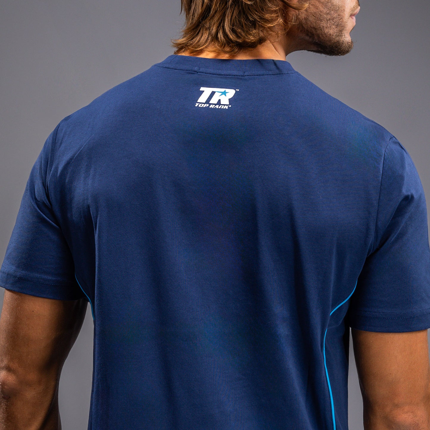 Venum x Top Rank Original Heren T-Shirt - Marineblauw