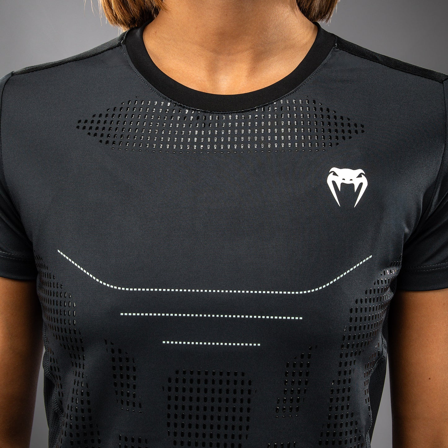 Venum Technical 3.0 Dames Dry Tech T-Shirt - Storm Grey
