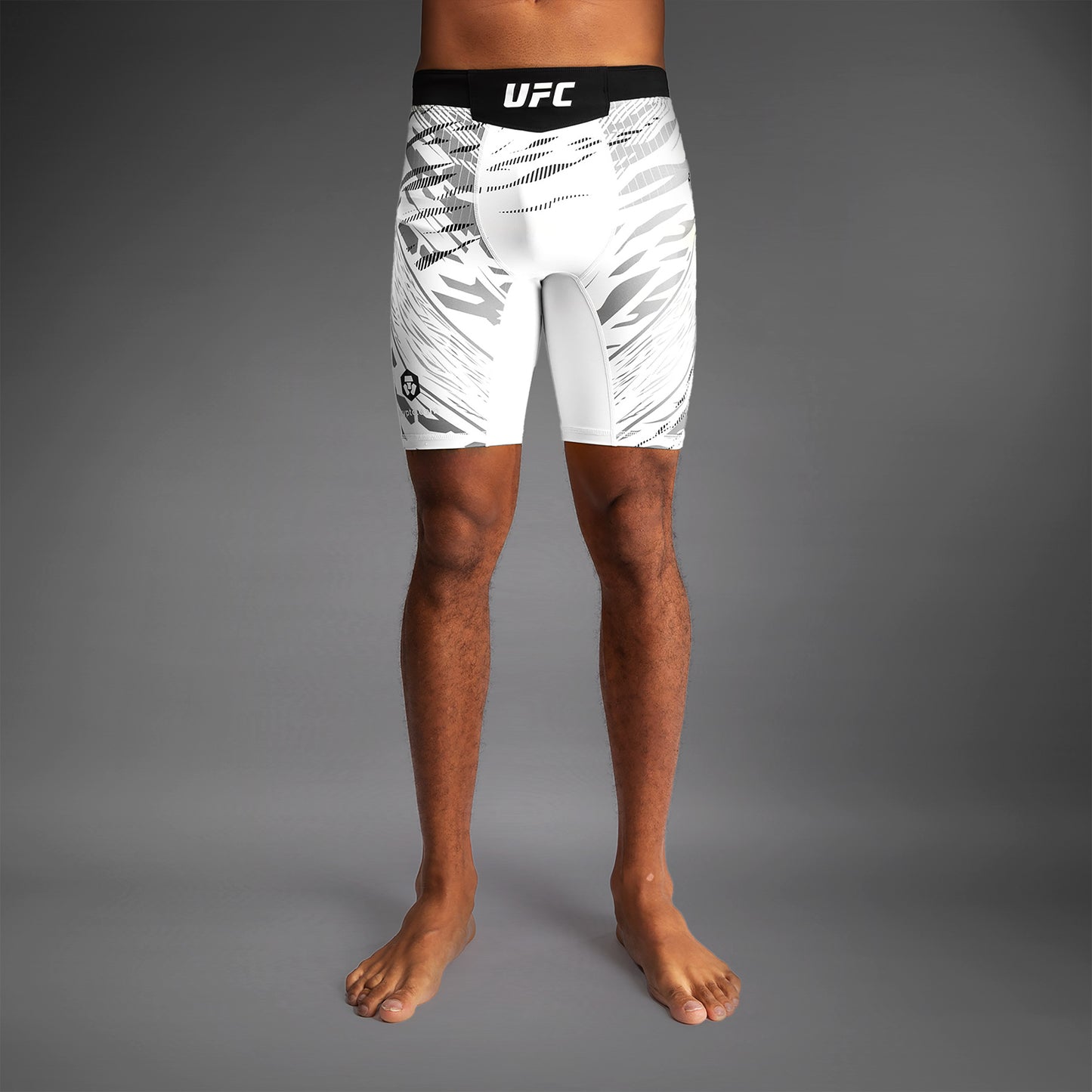 UFC Fusion by Venum Personalized Authentic Fight Night Vale Tudo Shorts voor Heren - Wit