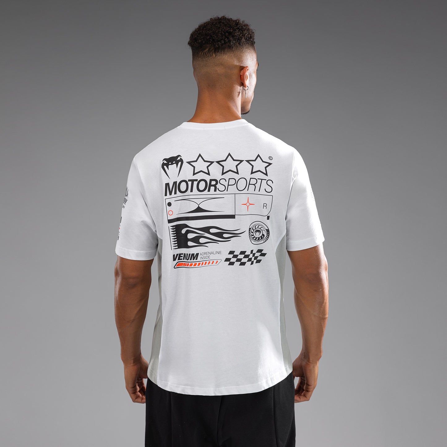 Venum Motorsport T-Shirt - Sneeuw Wit