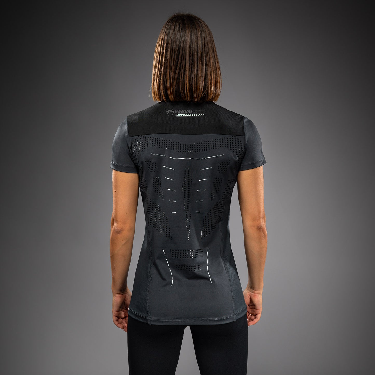 Venum Technical 3.0 Dames Dry Tech T-Shirt - Storm Grey
