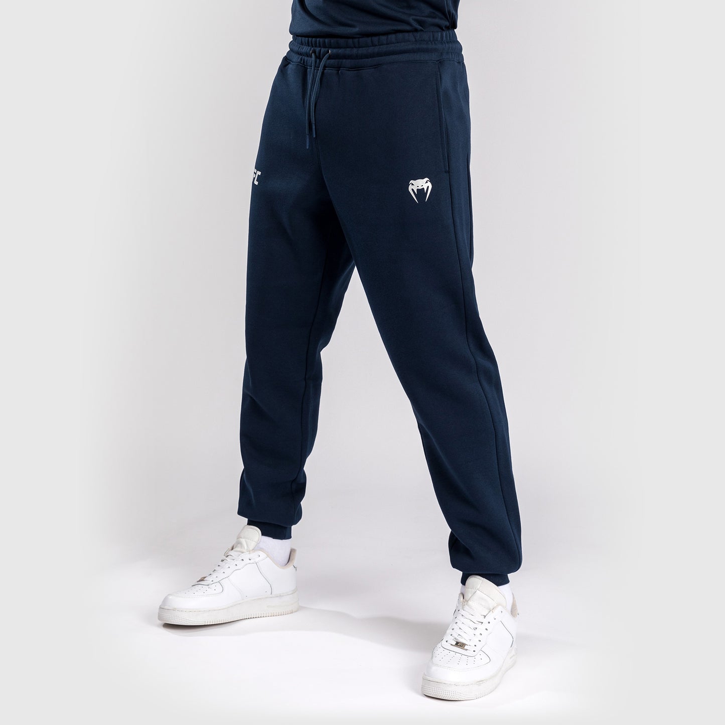 UFC Fusion by Venum Fight Week Katoenen Broek voor Heren - Solid Oceaanblauw
