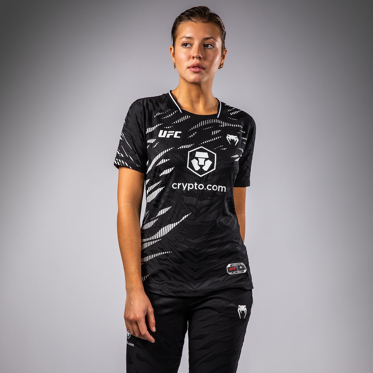 UFC Fusion by Venum Authentic Fight Night Exit T-shirt voor Dames - Zwart