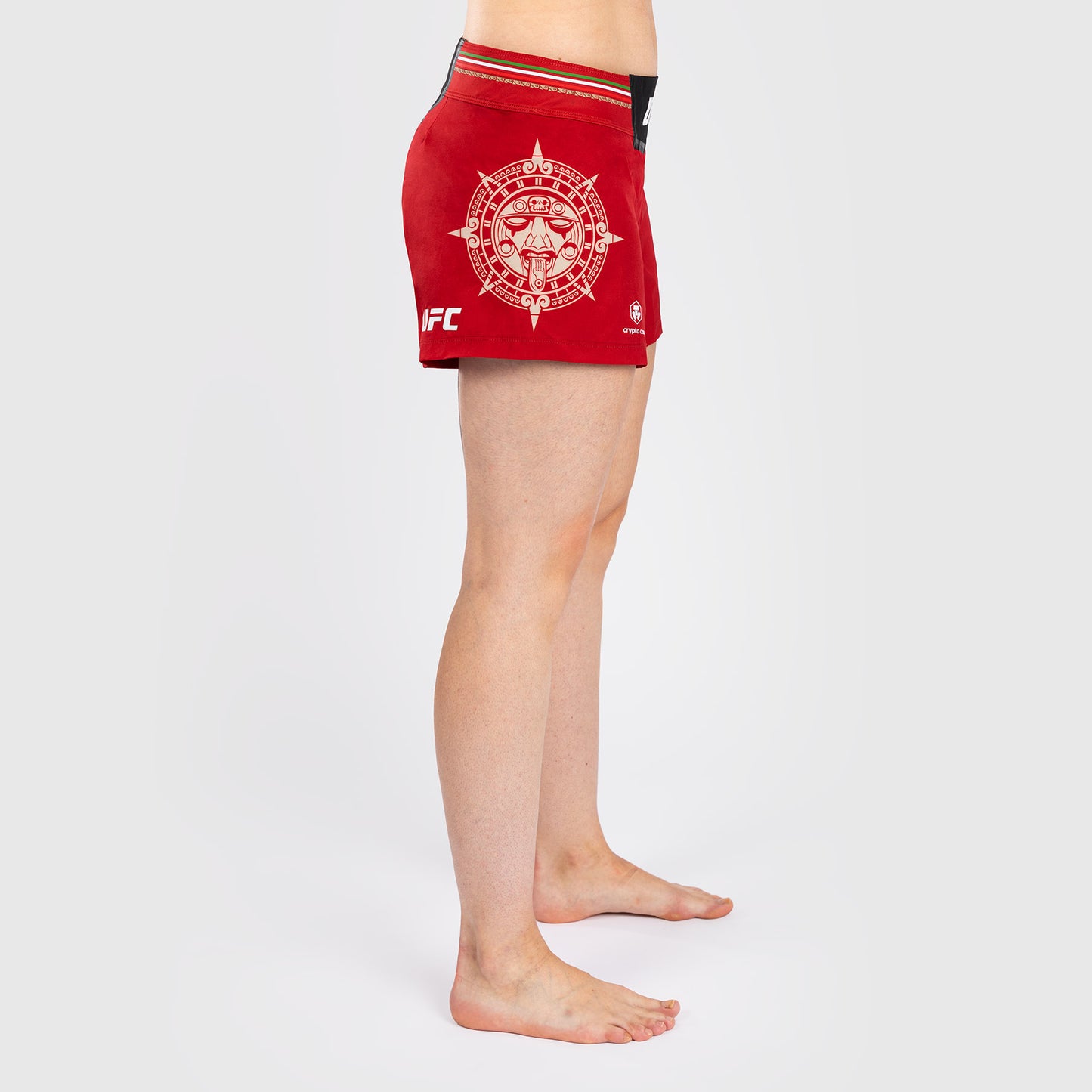 Noche UFC by Venum Authentic Fight Night Dames Fight Short - Rood