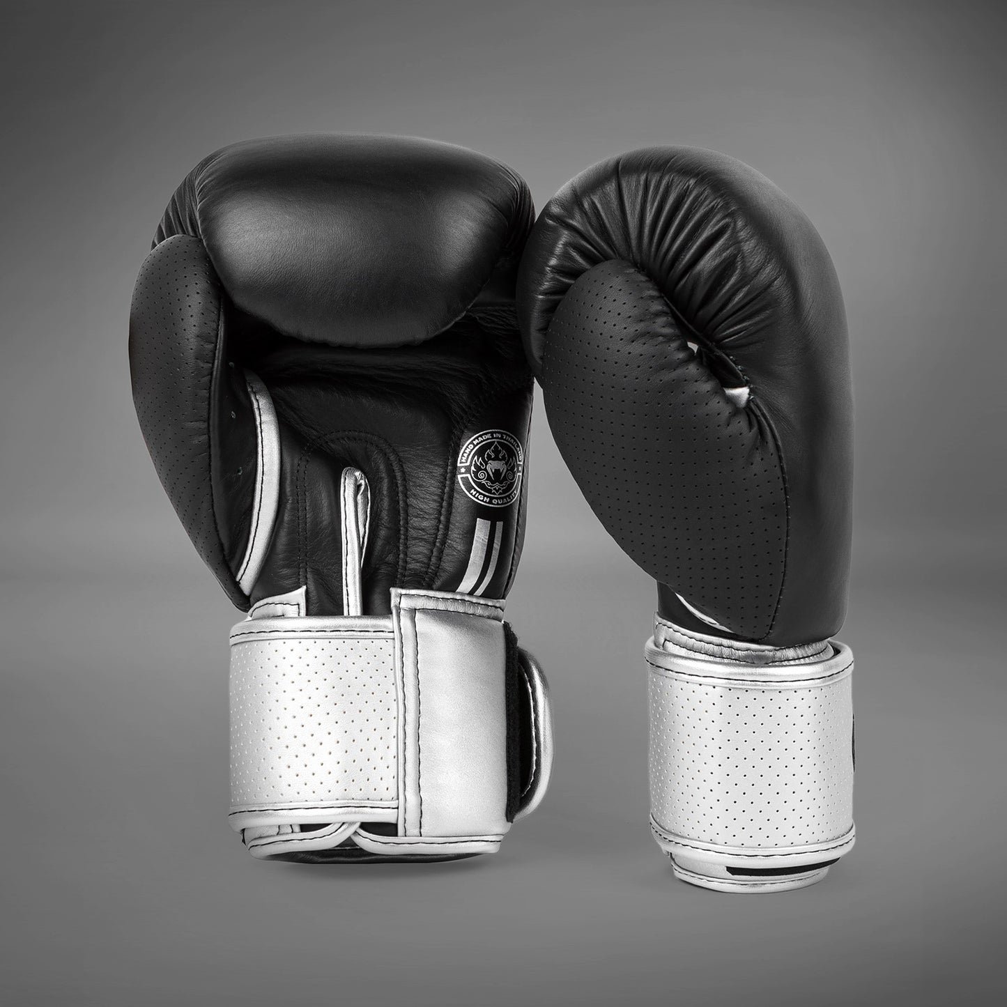 Venum Power 2.0 Bokshandschoenen - Zwart/Zilver