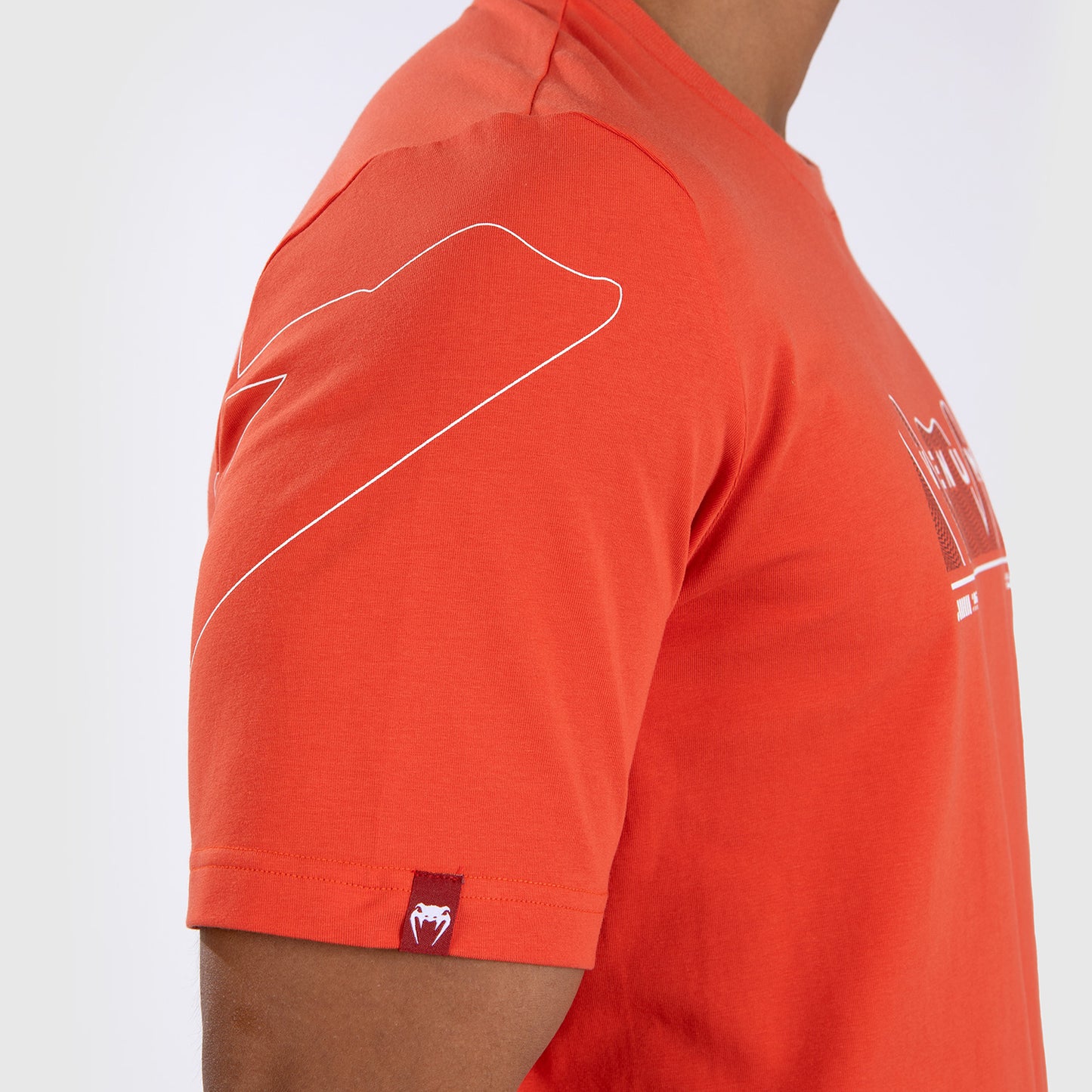 Venum Snake Print T-shirt - Oranje