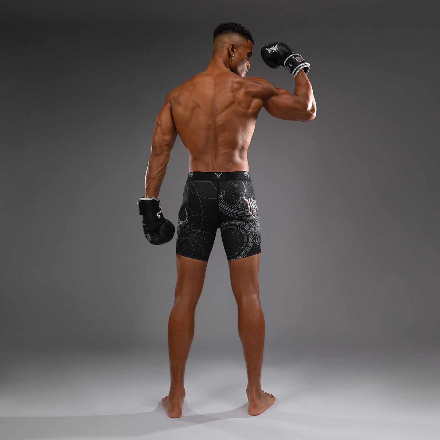 Venum Gladiator 5.0 Mannen Vale Tudo Shorts - Zwart/Zilver