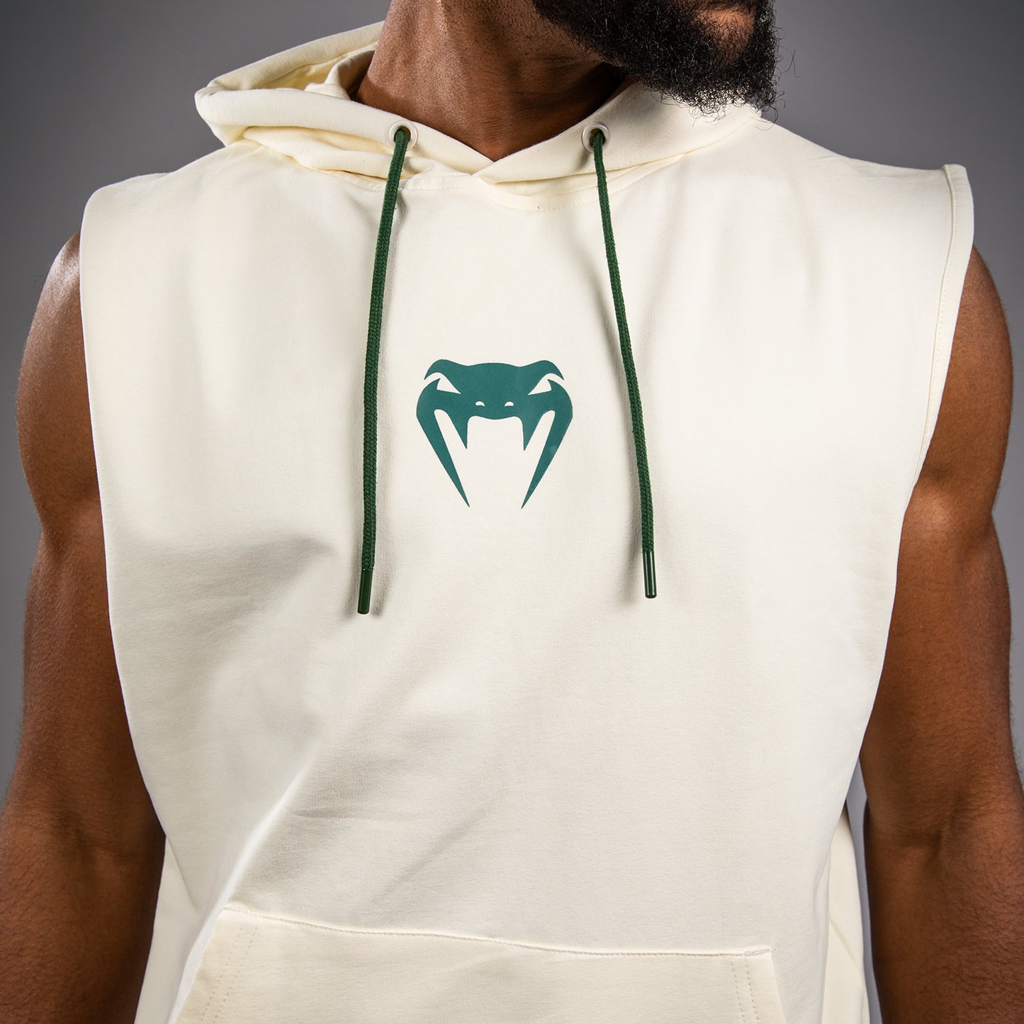 Venum Sparring Mouwloze Hoodie - Vanille